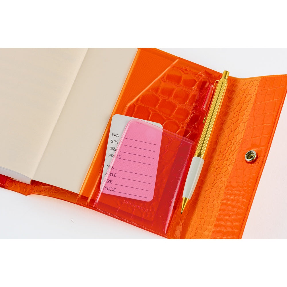 Hobonichi Techo 2026 - A6 Cover Only - beautiful people: Nothing to Hide (Orange)