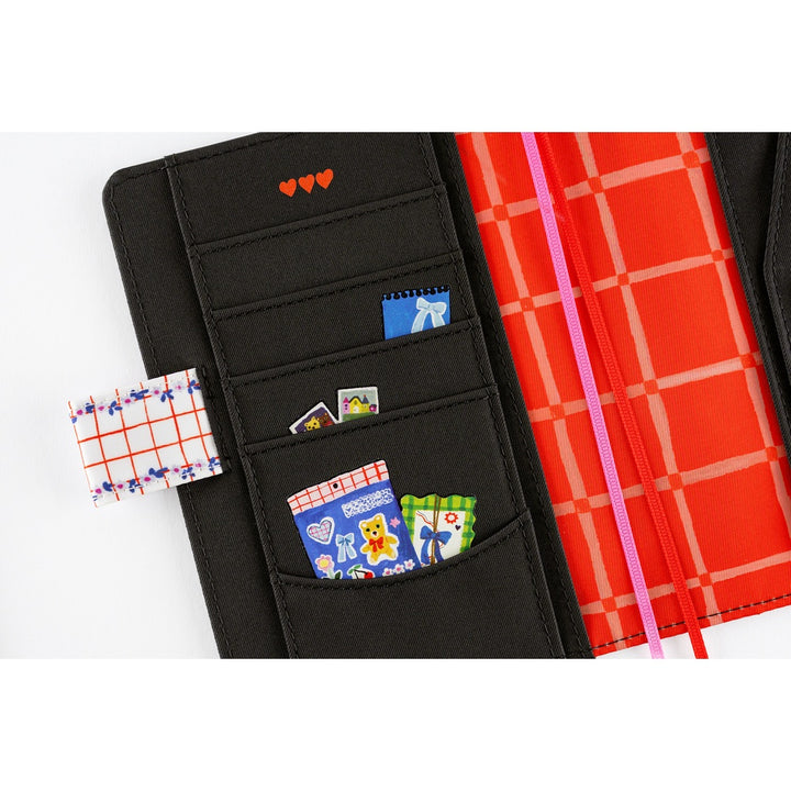 Hobonichi Techo 2026 - A6 Cover Only - Yumi Kitagishi: White Cat's Table Decorations