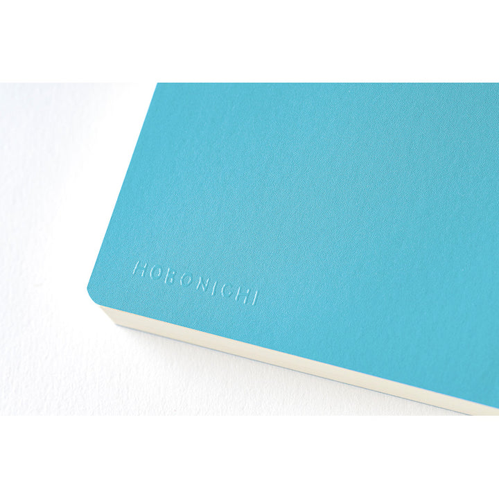 Hobonichi Techo 2024 - Weeks MEGA Planner Book - Sneaker: Aqua Blue (English/Monday Start/January Start)
