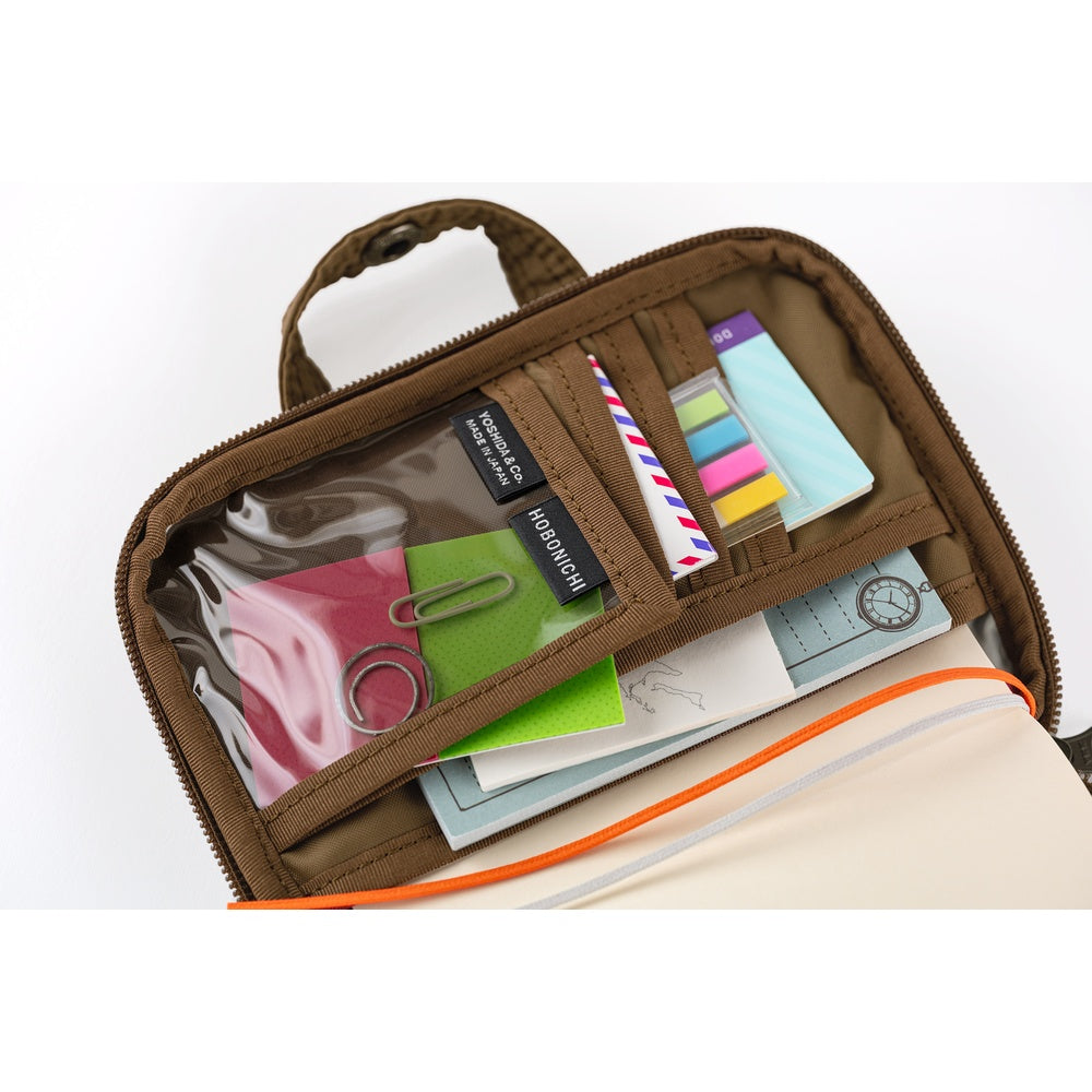 Hobonichi Techo 2025 - A6 Cover Only - POTR: Stroll (Light Brown)