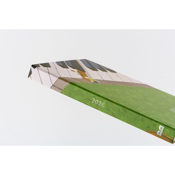 Hobonichi Techo 2026 - Cousin A5 HON Planner Book - Hiroko Kubota: Waiting on the Chord - English/January Start/Monday Start