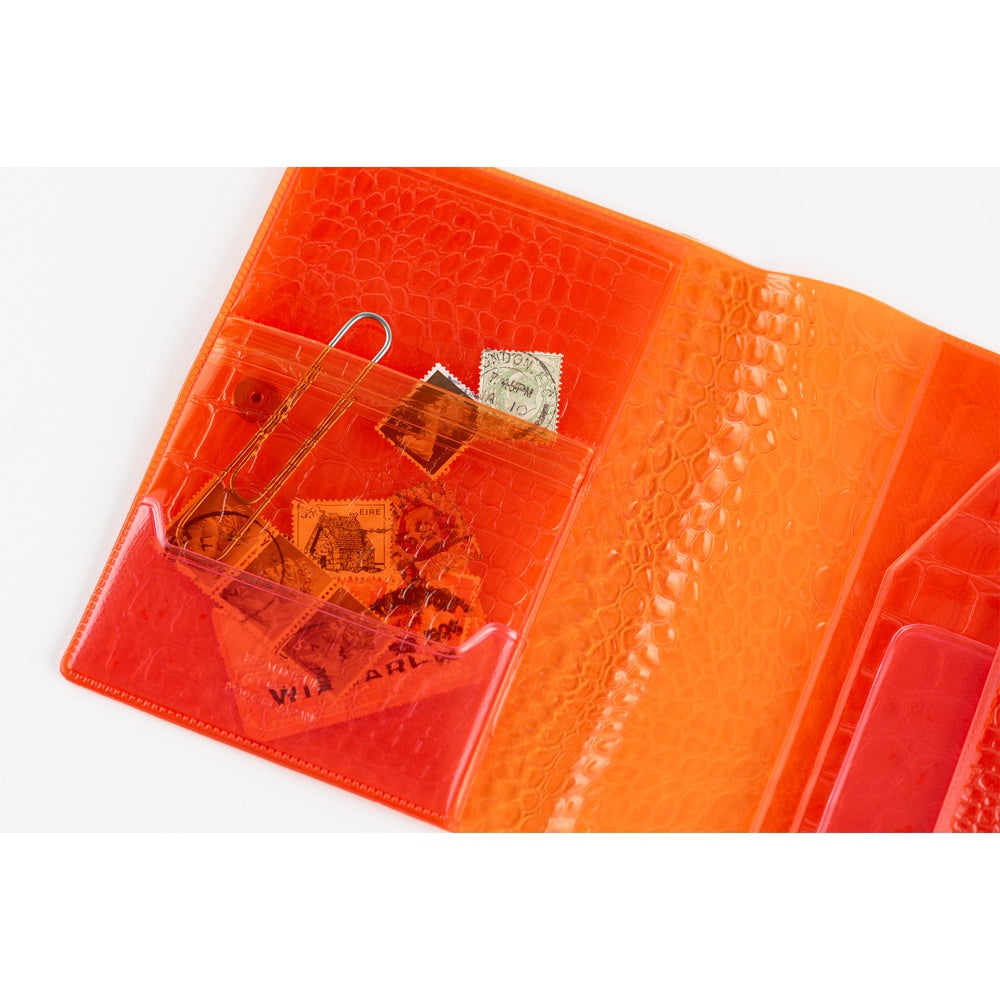 Hobonichi Techo 2026 - A6 Cover Only - beautiful people: Nothing to Hide (Orange)