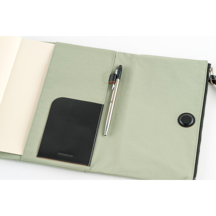 Hobonichi Techo 2026 - A5 Cover Only - Tragen: Oakmoss