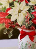 freshcut paper - Large Pop-Up Flower Bouquet - Festive Poinsettias