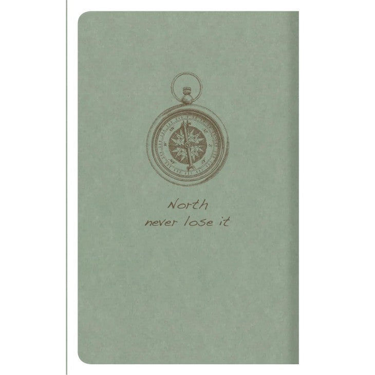 Clairefontaine - Flying Spirit Lined Textile Quilted Notebook - 48 Pages Assorted Patterns