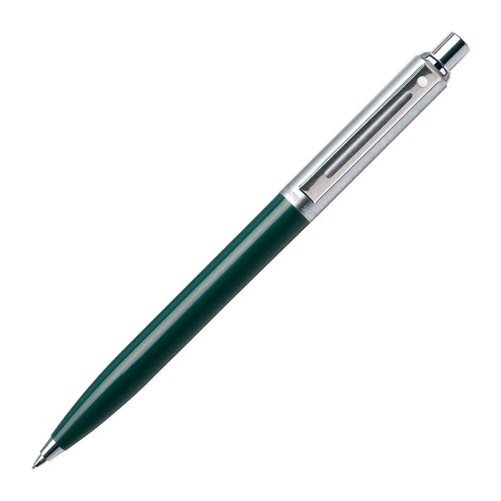 Sheaffer - Sentinel Ballpoint Pen - Dark Green/Brushed Chrome