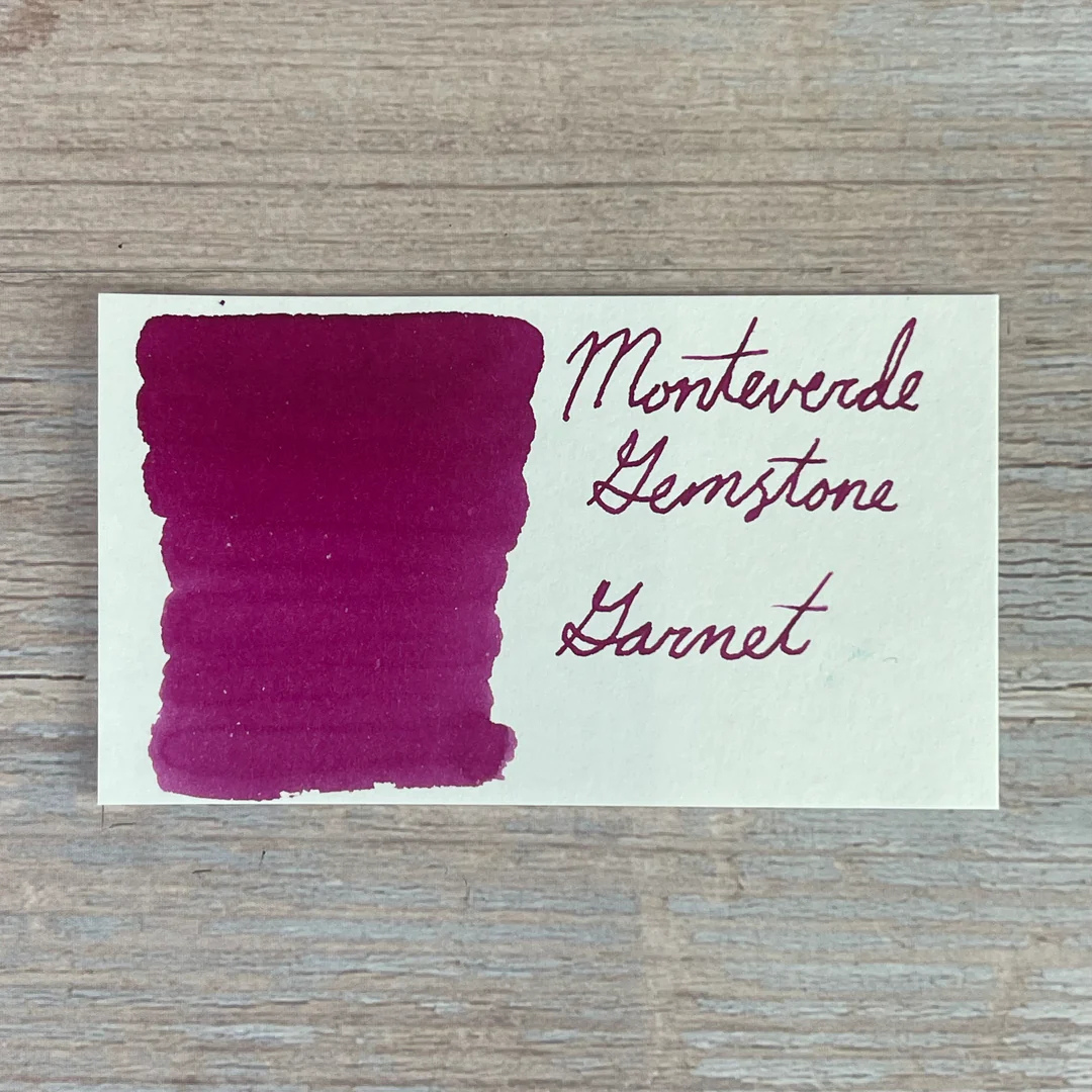 Monteverde USA - Garnet Ink - Gemstone Ink Collection - 30ml