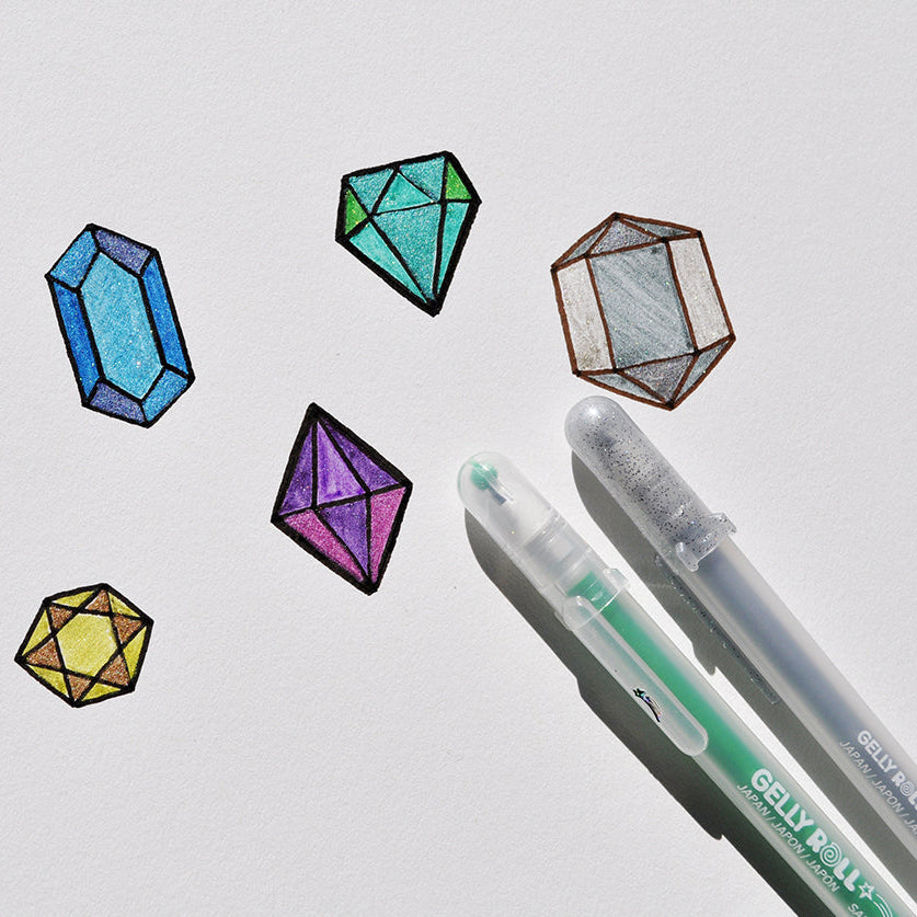 Sakura - Gelly Roll - Pack of 6 - Glitter Stardust Meteor