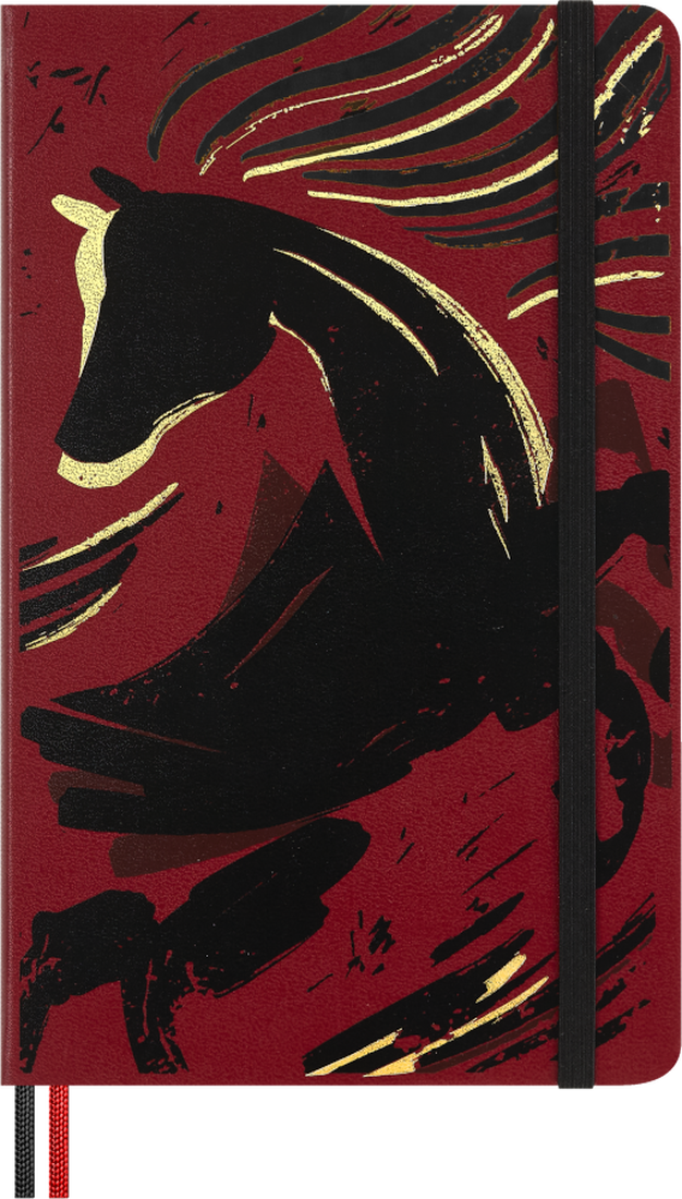 Moleskine - Year of the Horse Notebook - Red Fire Horse