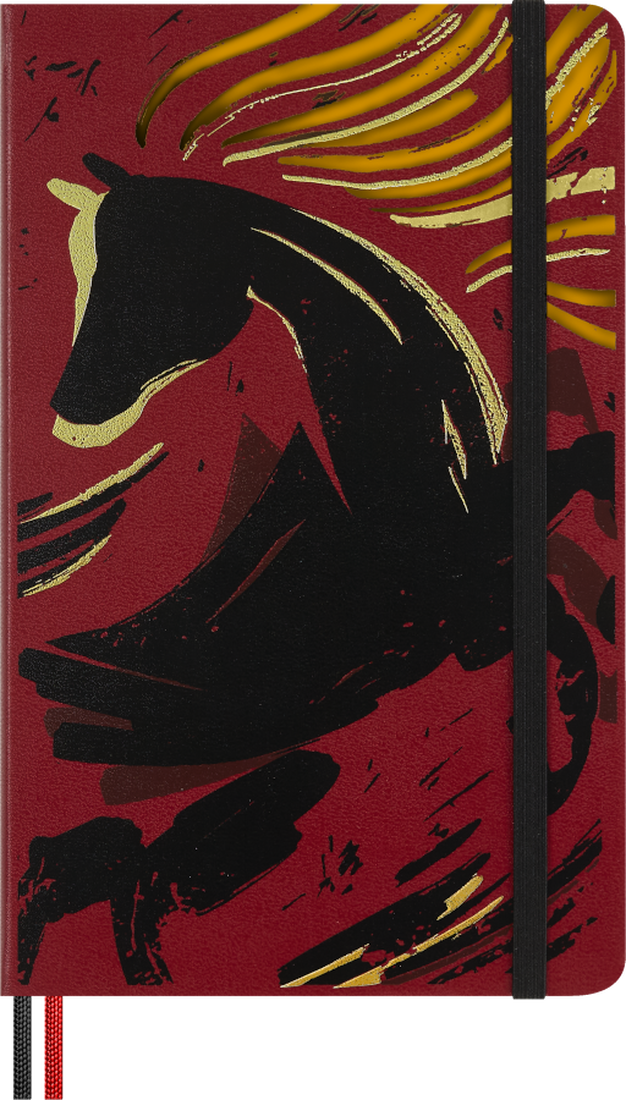 Moleskine - Year of the Horse Notebook - Red Fire Horse