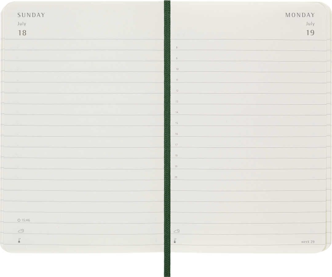 Moleskine - 2027 Classic Daily Planner - Pocket Size (Softcover)
