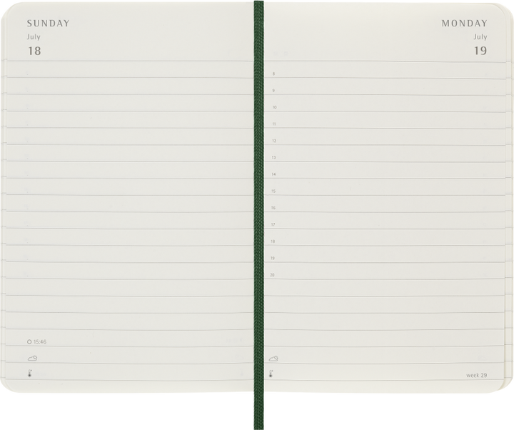 Moleskine - 2027 Classic Daily Planner - Pocket Size (Softcover)