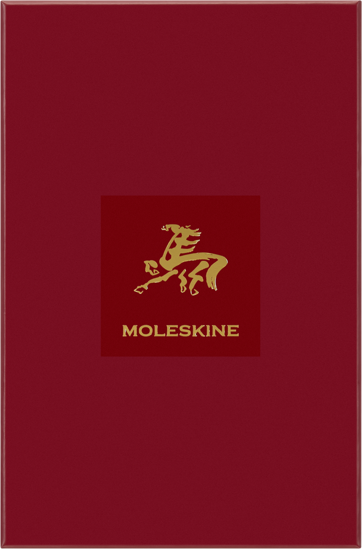 Moleskine - Year of the Horse Notebook with Gift Box - Fire Red