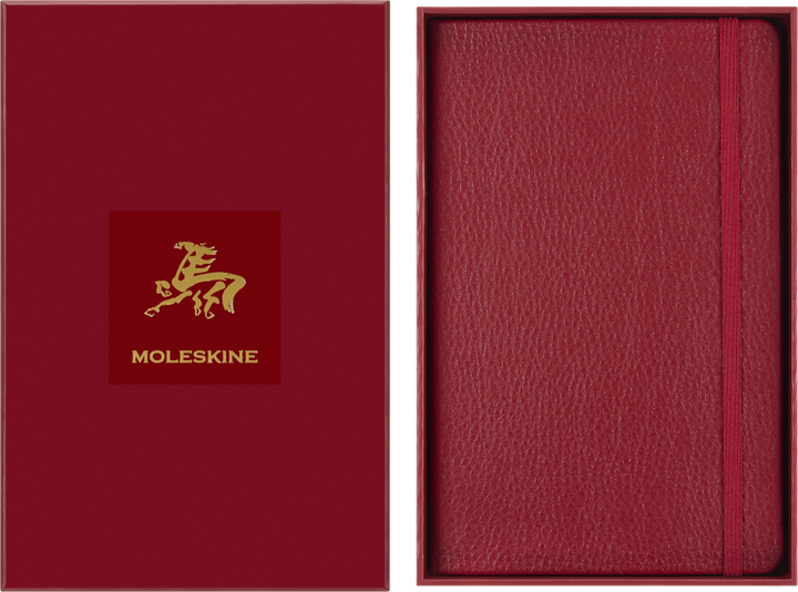 Moleskine - Year of the Horse Notebook with Gift Box - Fire Red