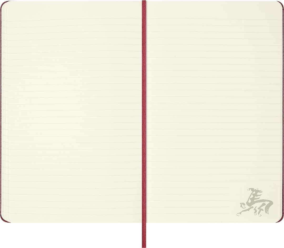 Moleskine - Year of the Horse Notebook with Gift Box - Fire Red