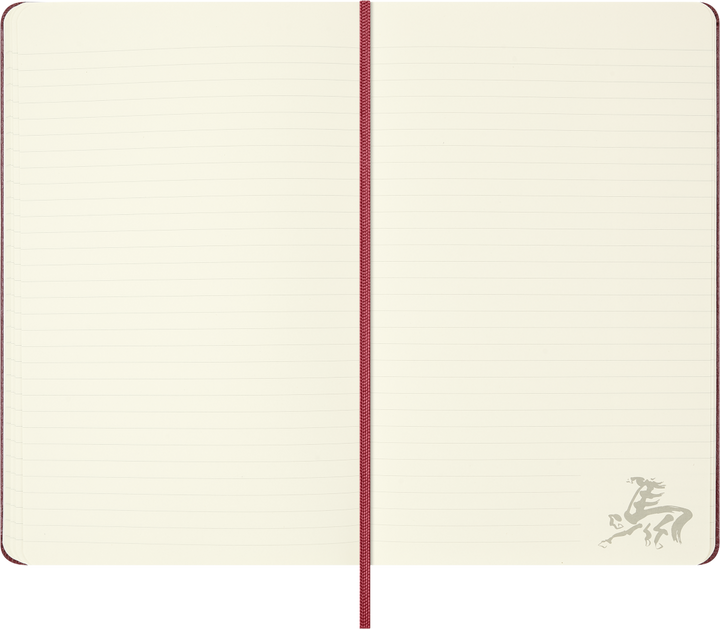 Moleskine - Year of the Horse Notebook with Gift Box - Fire Red
