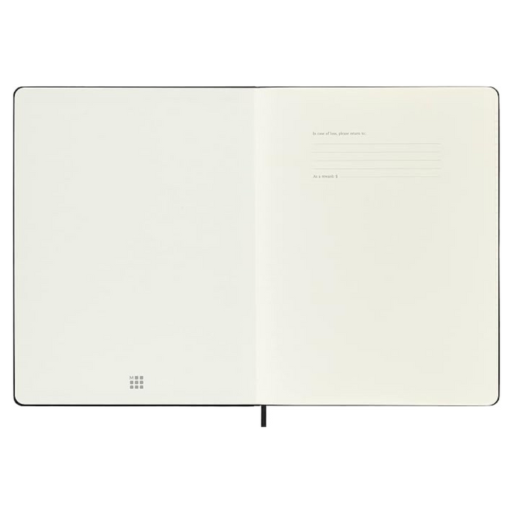 Moleskine - Classic Squared Notebook - Large (Black/Hardcover)