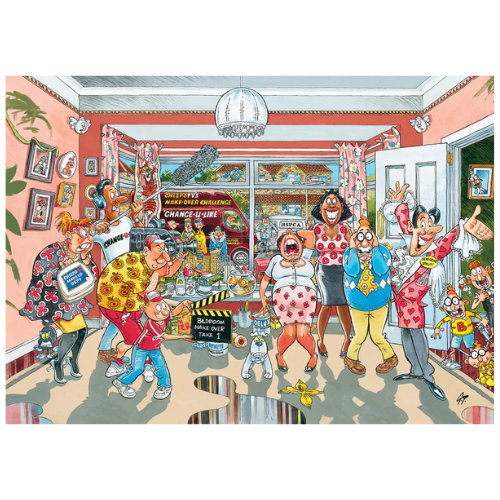 Wasgij - Original 9 - Home Improvements! - 1000 pieces - Puzzle Retro