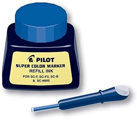Pilot - Super Color Marker Refill Ink - Blue