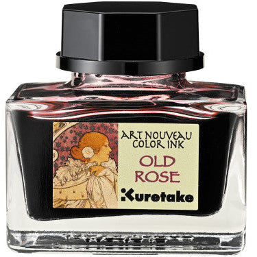 Kuretake Ink Cafe - Art Nouveau Colour Ink - Old Rose