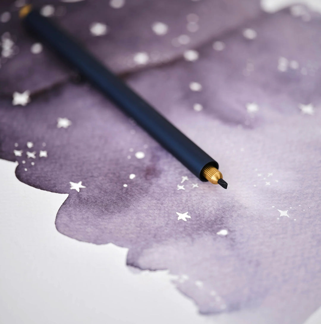 Tom's Studio - Lumos Pro Single - The Infinitely Refillable Creative Pen - Matte Midnight