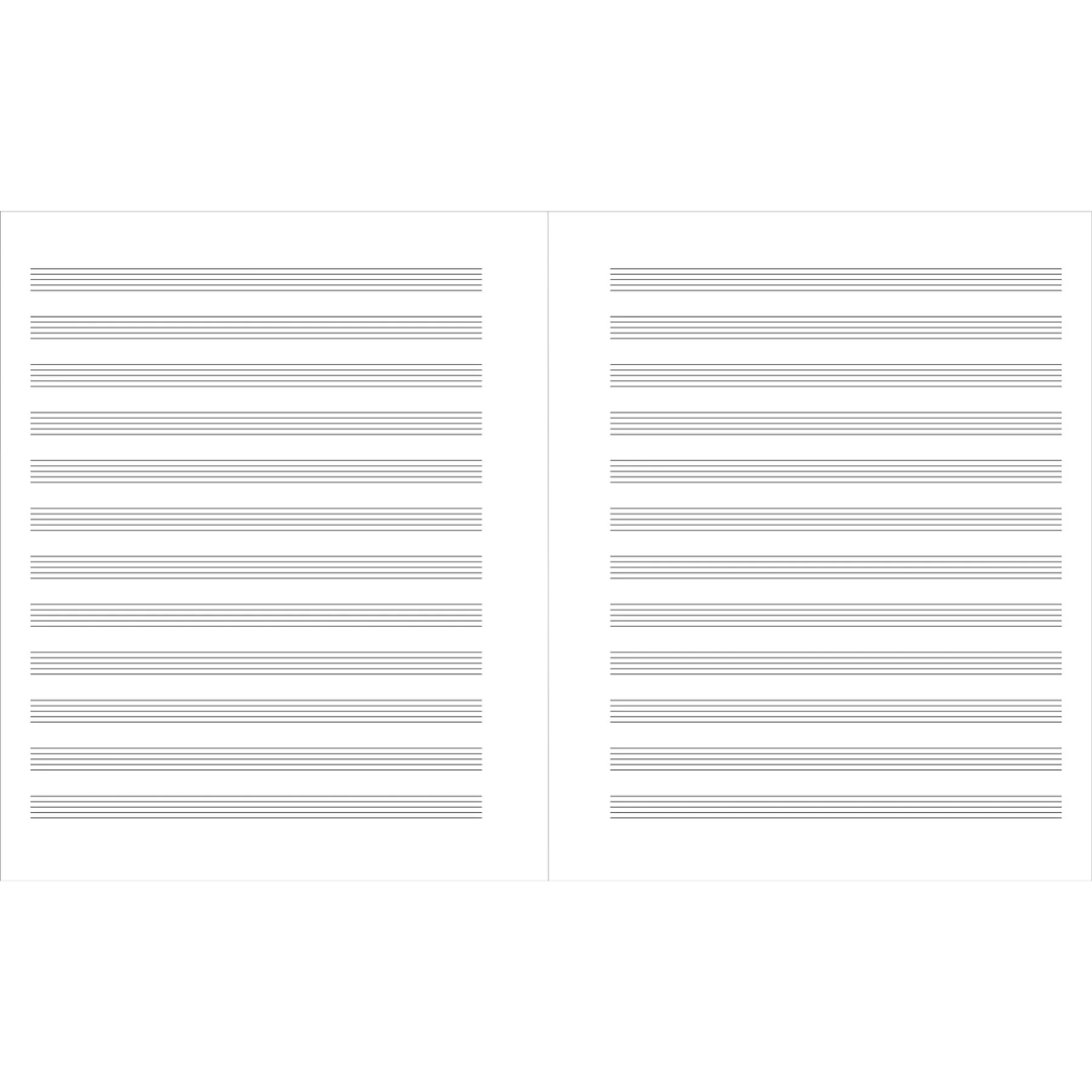 Peter Pauper Press - Classic Music Manuscript Notebook (Regular Staff)