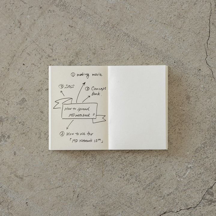 Midori - MD Notebook Light 3-Pack - A6 - Blank