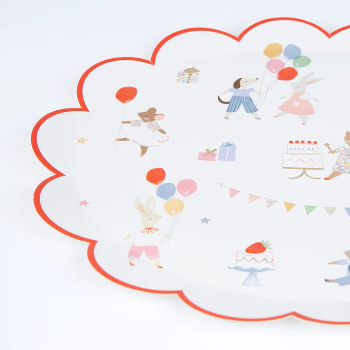 MERI MERI - Animal Friends Side Plates - Pack of 8