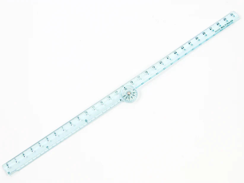Midori - Multi Ruler 30cm - Blue