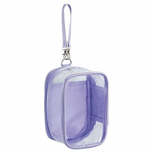 LIHIT LAB - Myfa - Clear Decoration Box Pouch - Mini/Large - Lilac