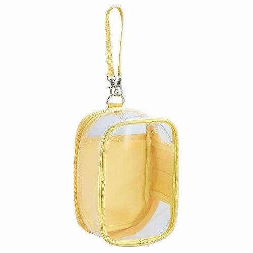 LIHIT LAB - Myfa - Clear Decoration Box Pouch - Mini/Large - Honey Yellow