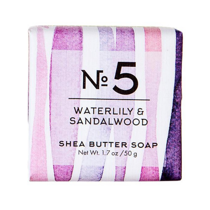 Via Mercato - European Shea Butter Soap - Waterlily & Sandalwood - #5