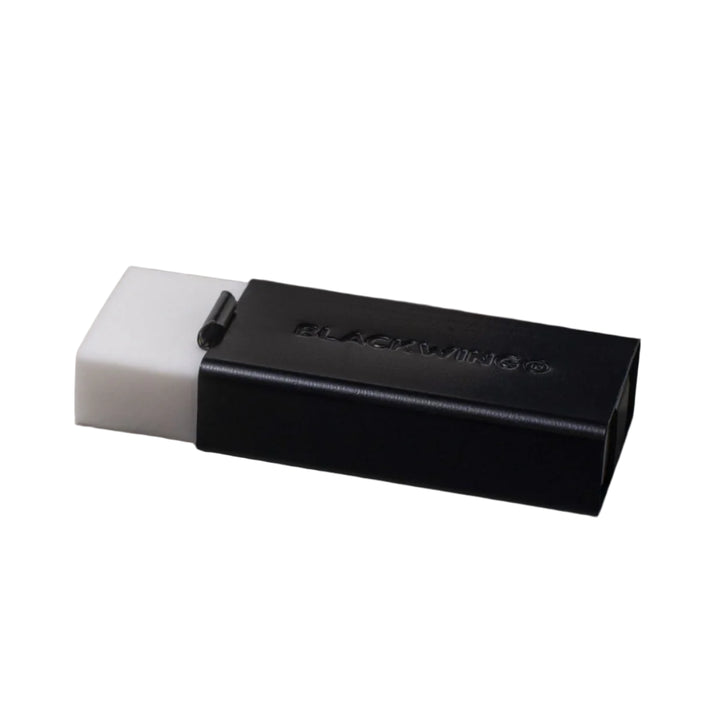 BLACKWING - Soft Handheld Eraser & Holder - Black