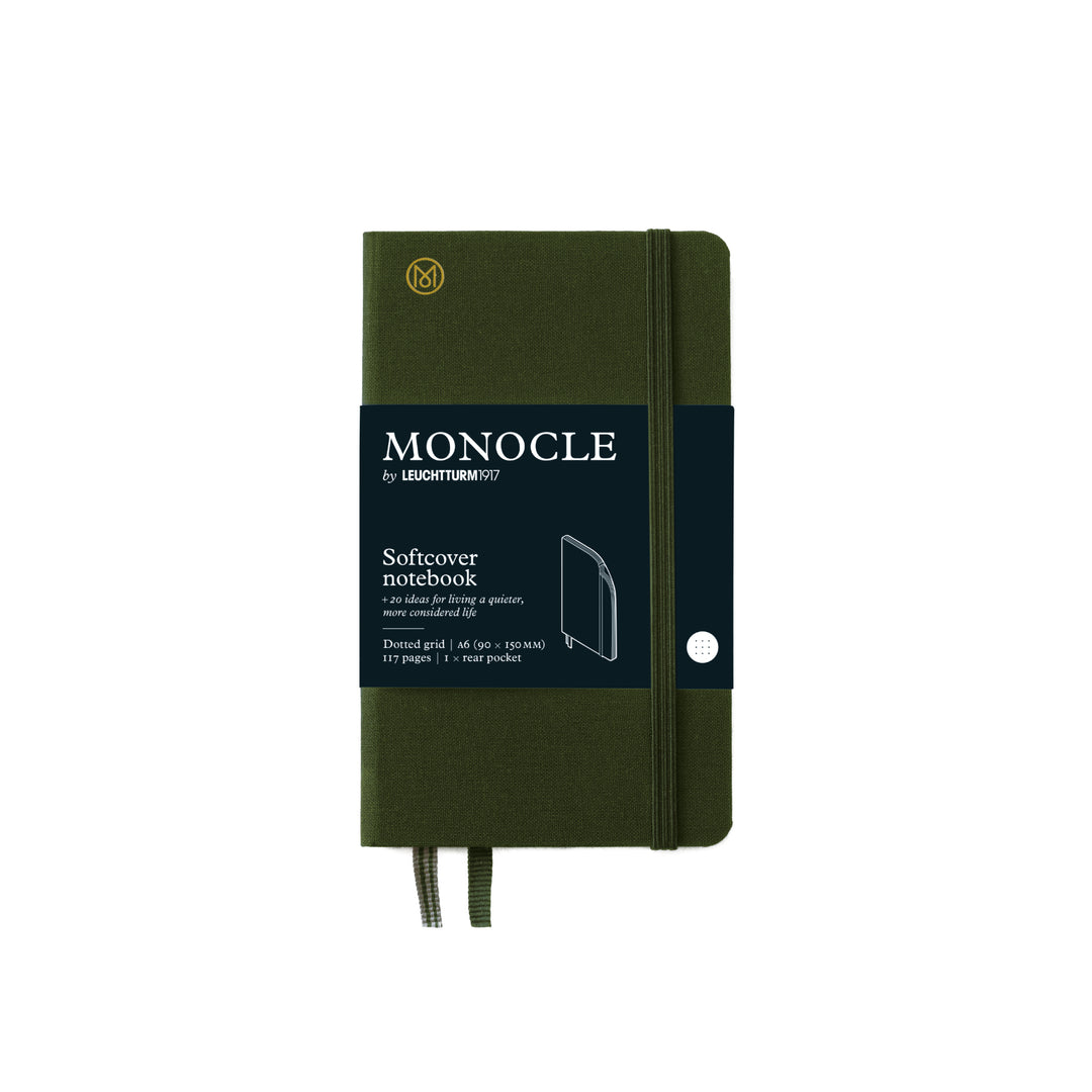 Leuchtturm1917 - Monocle Notebook - A6 - Hardcover - Olive