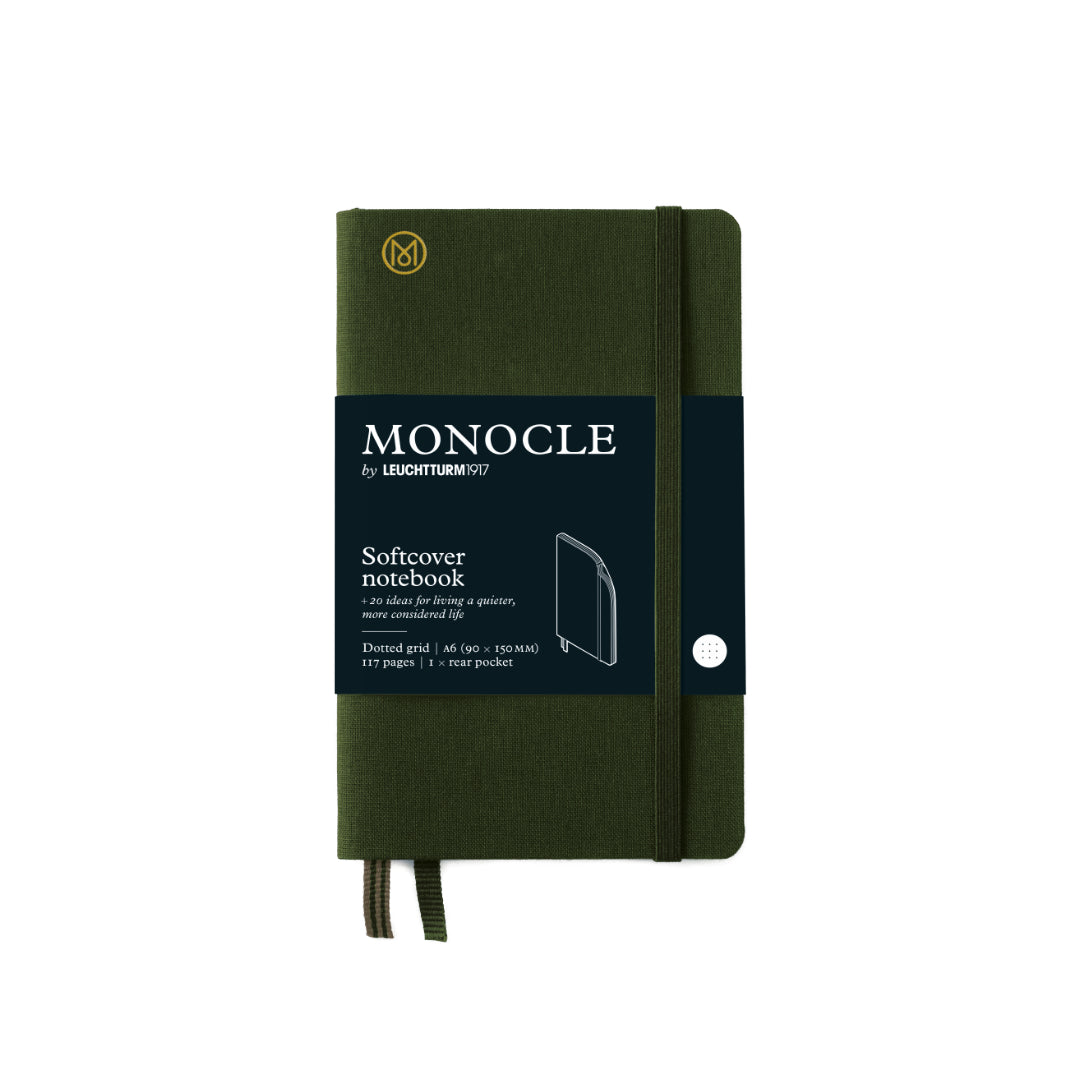 Leuchtturm1917 - Monocle Notebook - A6 - Softcover - Olive