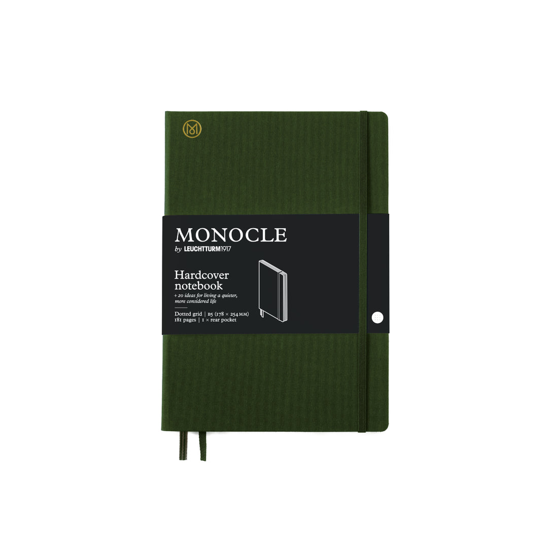 Leuchtturm1917 - Monocle Notebook - B5 - Hardcover - Olive