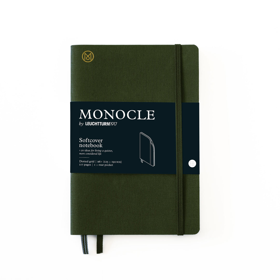 Leuchtturm1917 - Monocle Notebook - B6+ - Softcover - Olive