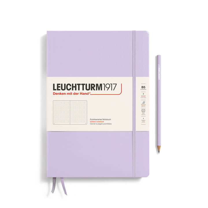 Leuchtturm1917 - Notebook Composition - B5 - Hardcover - Lilac