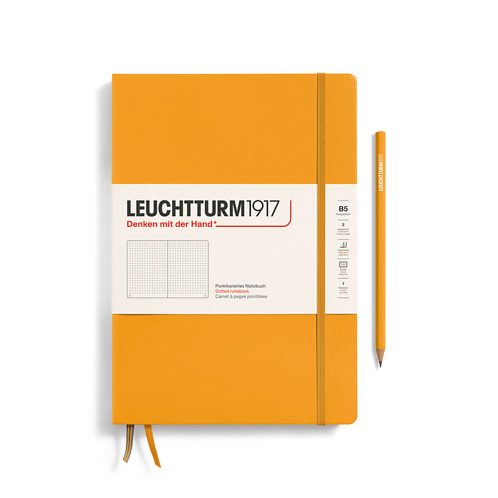 Leuchtturm1917 - B5 Composition Notebook - Hardcover - Rising Sun