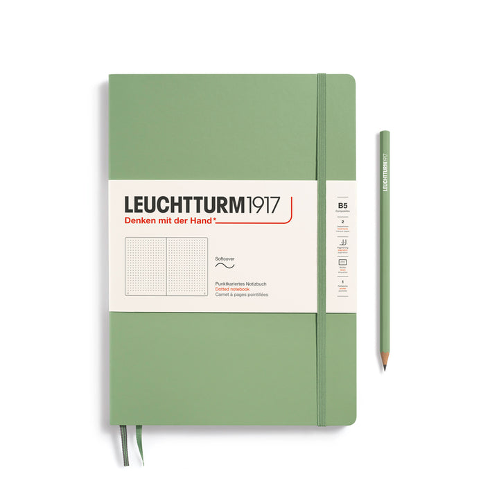 Leuchtturm1917 - Softcover - B5 Composition Notebook - Sage