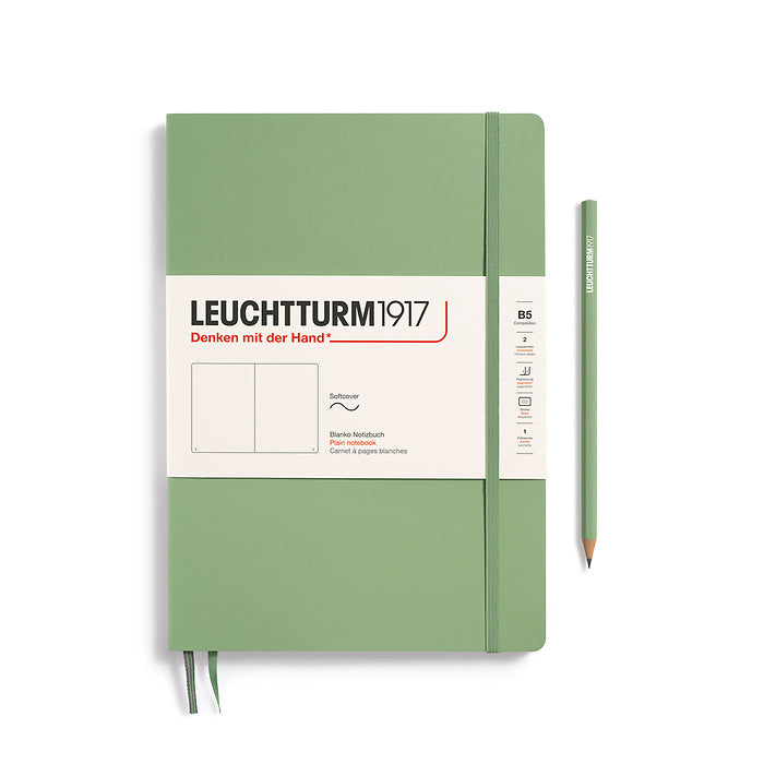 Leuchtturm1917 - Softcover - B5 Composition Notebook - Sage