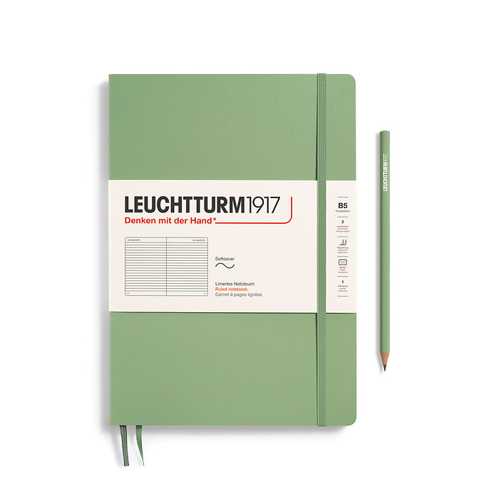 Leuchtturm1917 - Softcover - B5 Composition Notebook - Sage