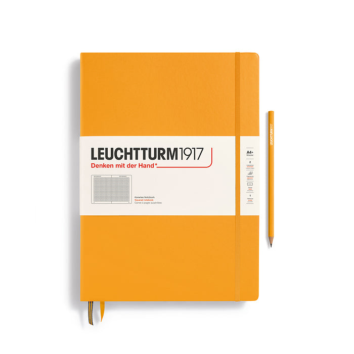 Leuchtturm1917 - Master Classic Notebook A4+ - Hardcover - Rising Sun
