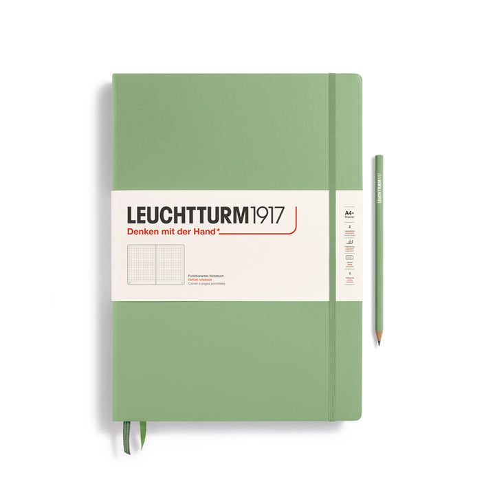 Leuchtturm1917 - Master Classic Notebook - A4+ - Hardcover - Sage
