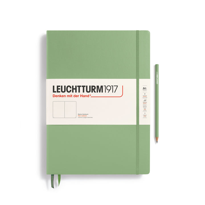 Leuchtturm1917 - Master Classic Notebook - A4+ - Hardcover - Sage