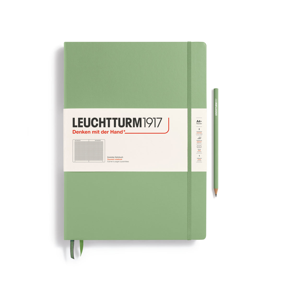 Leuchtturm1917 - Master Classic Notebook - A4+ - Hardcover - Sage