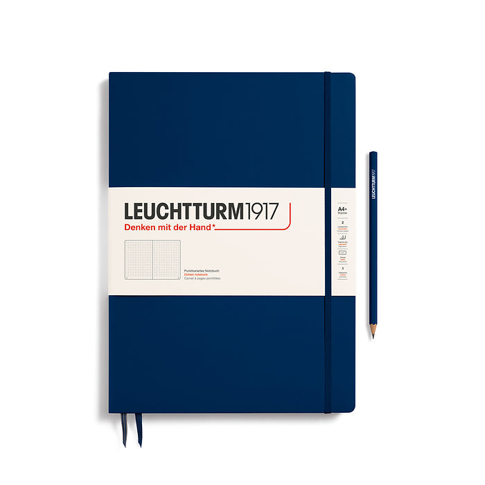Leuchtturm1917 - Master Slim Notebook - A4+ - Hardcover - Navy