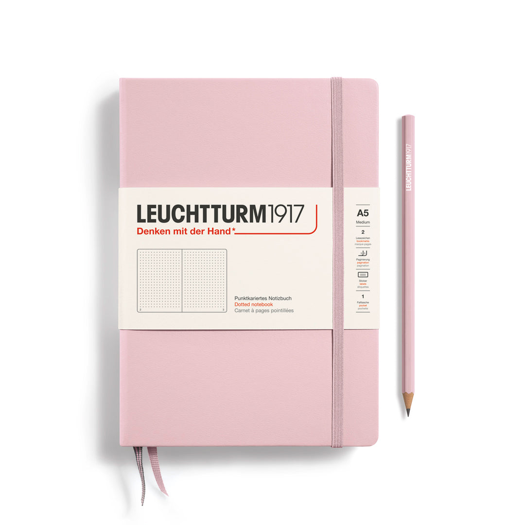 Leuchtturm1917 - Notebook Medium - A5 - Hardcover - Powder Pink