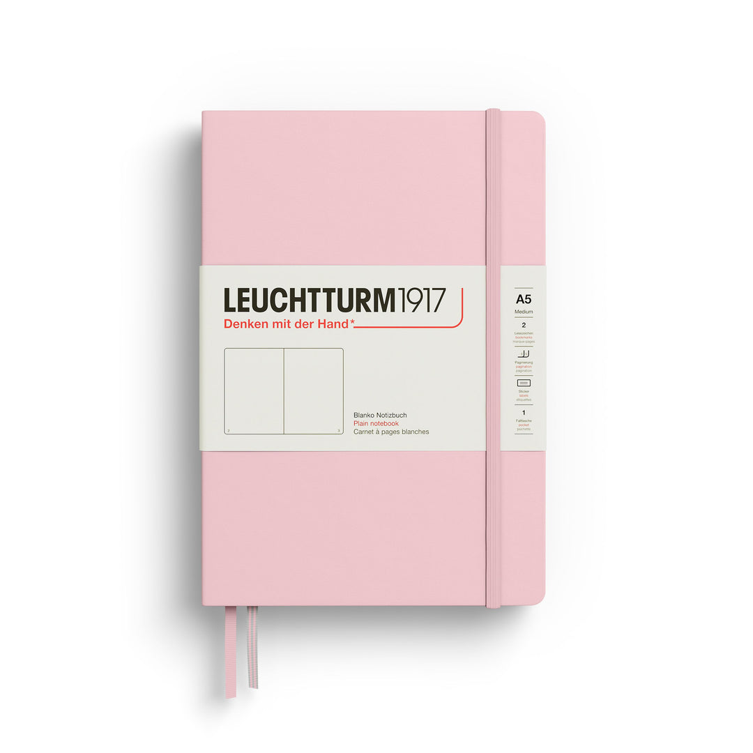 Leuchtturm1917 - Notebook Medium - A5 - Hardcover - Powder Pink