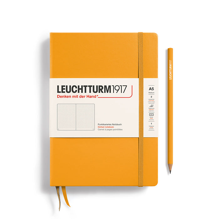 Leuchtturm1917 - A5 Notebook - Medium - Hardcover - Rising Sun